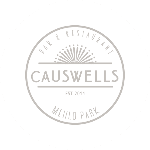 Causwells Bar & Restaurant Est. 2014, Menlo Park logo